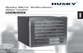 Husky HN10 ‘Reflections’ Wine Cooler · HUSkY REFLECTIONS WINE COOLER 3 paper disposal service. The wrapping foil is made of polyethylene. The polyethylene pads and stuffing contain