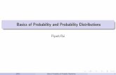 Basics of Probability and Probability Distributions Basics of Probability and Probability Distributions