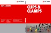 CLIPS & CLAMPS CLIPS & CLAMPS - wuerth.ro · CLIPS & CLAMPS Total range 2011 Adolf Würth GmbH & Co. KG74650 Künzelsau/Germany CLIPS & CLAMPS Phone +49 7940 15-0 Fax +49 7940 15-1000