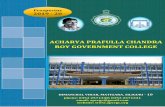 ACHARYA PRAFULLA CHANDRA ROY GOVERNMENT COLLEGE - …apcrgc.org/downloads/adm-19-20/prospectus_2019.pdf · the entire right wings of 1st floor of the college building the department