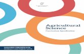 Agricultural Science - curriculumonline.ie · teaching and learning process. The experience of senior cycle The vision of senior cycle sees the learner at the centre of the educational