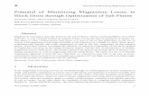 Potential of Minimizing Magnesium Losses in Black Dross ... · Potential of Minimizing Magnesium Losses Proceedings of EMC 2009 1 Potential of Minimizing Magnesium Losses in Black
