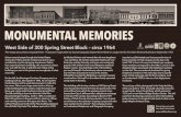 MonuMental MeMories - Jeffersonville · MonuMental MeMories Scan to hear an audio tour about downtown. Sallie was the oldest child of a large family. When her parents died she became