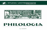 PHILOLOGIA - studia.ubbcluj.ro · Incursiuni în proza postmodern ... Eminescu’s poetic work, restituting the context of literary and political history of Romania of the time when