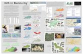 GIS in Kentucky - kgs.uky.edu · GIS in Kentucky Figure 32. Student field trip activities along streams in the Kentucky River Basin are illustrated on this poster generated with GIS