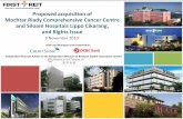 Proposed acquisition of Mochtar Riady Comprehensive Cancer ...firstreit.listedcompany.com/newsroom/20101109_044958_AW9U_EDB9471B... · 9 November 2010 Proposed acquisition of Mochtar