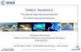 GMES Sentinel-2 - DLR Portal03)_GMES_S2... · GMES Sentinel-2, AGRISAR Workshop, 15 October 2007 13 • Compact satellite with about 1 ton mass, compatible with small launchers like