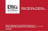 Gas Piping, Tubing, Fittings & Equipment - syam.co.za · 10 11 PEX FITTING TO PIPING 1 STEP ONE Cut the pipe to the correct length, while using the correct Pex Pipe Cutter tool, A
