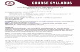 Course Number/Section/Name: CIDM-4360/ section 01 & 70 ... CIDM 4360 70...¢  This Syllabus is a dynamic
