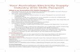 Your Australian Electricity Supply Industry (ESI) Skills ...esipassport.com.au/site/EsiPassport/filesystem/documents/Passport/ESI... · 1 Your Australian Electricity Supply Industry