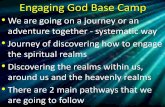 Engaging God Base Camp - Freedom Trust camp/Spirit Building 6 church.pdf · Engaging God Base Camp ... for spiritual vision •Visions, dreams, prophetic pictures as God communicates