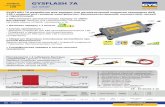 GYSFLASH 7A - produktinfo.conrad.com · 1 - Тестирование закороченных элементов АКБ 2 - Восстановление элементов, поврежденных