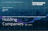 Holding Companies - International Tax Revie · 09 Ireland as an attractive holding company jurisdiction post-BEPS Ireland remains one of the most attractive jurisdictions in the world