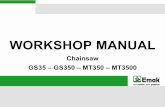 WORKSHOP MANUAL - Paul Forrer · Fuel system a) Fuel and fuel filter inspection b) Fuel system test c) Tank breather inspection d) Engine seal test e) Manifold inspection 3) Ignition