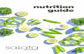 product ingredients nutrition guide - webapi.salata.com · DRESSINGS Balsamic Vinaigrette: Canola oil, balsamic vinegar, red wine vinegar, white sugar, dijon mustard, salt, garlic