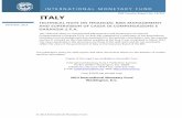 Italy: Technical Note on Financial Risk Management and ... · italy financial sector assessment program technical note financial risk management and supervision of cassa di compensazione