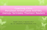 Coaching Clinic Penulisan Artikel AISTEEL menuju Terindeks ... Clinic_ آ  singkatan/ akronim