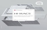 The HI-MACS Structura®-Collection colectia Structura 2018.pdfWherever you want to add grip to your design: indoor, outdoor, walls, floors and more. The ten standard HI-MACS Structura®