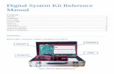 Digital System Kit Reference Manual - cse.hcmut.edu.vncse.hcmut.edu.vn/~tnthinh/DS1/DS_Kit_manual.pdf · Ta gắn phía bên phải của Breadboard lên board mạch trước, chú