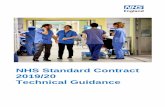 NHS Standard Contract 2019/20 Technical Guidance · process to be followed where a new contract, or annual contract variation, cannot be agreed between a commissioner and an NHS Trust