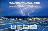 EARTHING AND LIGHTNING OVERVOLTAGE PROTECTION FOR … and Environment... · status of the system – either the earthing system or protection against transient overvoltage – andthey