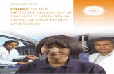 Guide to the NEBOSH International General Certificate in ... · November 2014 Guide to the NEBOSH International General Certificate in Occupational Health and Safety