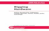 Rigging Hardware - ipieco.iripieco.ir/wp-content/uploads/2018/05/ASME-B30.26-2015.pdf · This format change resulted in the initial publication of B30.3, B30.5, B30.6, B30.11, and