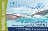 DIGESTIVE CONGRESS ANNOUNCEMENT surgery 2019 · 2 15 18 2019 ma 15-18, 2019 3 13 hrvatskog druŠtva za digestivnu kirurgiju vanjem 13 th congress of the croatian association of digestive