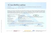  · The certificate is valid from valid from 2015-02-26 until 2020-02-25 2015-02-26 Issued by PT TUV Rheinland Indonesia This certificate remains property of PT TUV Rheinland Indonesia
