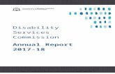 Disability Services Commission Annual Report 2017 - 2018  · Web viewIn preparing the key performance indicators, the Board is responsible for identifying key performance indicators