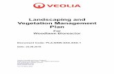 Landscaping and Vegetation Management Plan - veolia.com · Page: Page 3 of 19 Document: PLA-NSW-XXX-XXX-1 Date: 25.08.2016 PLAN Landscaping and Vegetation Management Plan Printed