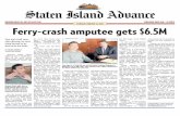 BREAKINGNEWSALLDAYONSILIVE Ferry-crash amputee gets … · asn opponen tof pe ci l interests, aides had conclud-ed. Members of the senator’s small circle of advisers also confronted