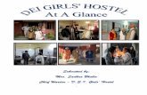Submitted by: Mrs. Sadhna Bhalla Chief Warden - D.E.I ... Girls Hostel Report 7.1.2.pdf4 HOSTEL CABINET Currently, Hostel is properly maintained and enthusiastically run by the three