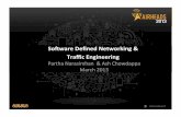 So#ware(Deﬁned(Networking(&(( TraﬃcEngineeringtkb/193... · ©+Copyright2012.+ArubaNetworks,+Inc.++ All+rights+reserved+ 10 Aruba(SDN(FrameworkEvoluHon(WLAN Infrastructure Virtualization