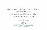 Collaborative Coalitions Data Compiled and Presented by ... · Anchorage Collaborative Coalitions Secondary Data Compiled and Presented by UAA Assessment Team May 11, 2015