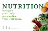 NUTRITION - amway.co.za Business... · Basic nutrition is composed of three . main macronutrients: protein, fat, and carbohydrates. Proteins are the body’s building blocks – they