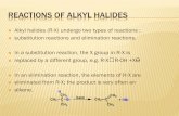 REACTIONS OF ALKYL HALIDES - جامعة تكريتceng.tu.edu.iq/ched/images/lectures/chem-lec/st1/c1/Lecture . 9,10.pdf · ALKYL HALIDES – SUBSTITUTION REACTIONS This is a nucleophilic