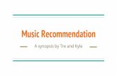 Music Recommendation - ece.rochester.eduzduan/teaching/ece477/lectures... · What is Music Recommendation? Music recommendation is the process of analyzing a user’s taste in music,