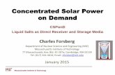 Concentrated Solar Power on Demand - MITweb.mit.edu/nse/pdf/researchstaff/forsberg/CSPond January 2015 ABR.pdf · Notes on California Solar Production Far left figure shows mix of
