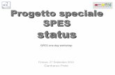 Progetto speciale SPES status - agenda.infn.it file- Up-grade criogenia Linac ALPI - Studio di produzione fasci esotici su test-bench on-line a LNS. - Sviluppo linea di trasferimento