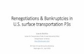 Renegotiations & Bankruptcies in U.S. surface ...p3policy.gmu.edu/wp-content/uploads/2018/05/04082018-IRF-P3-Bankruptcies... · Renegotiations & Bankruptcies in U.S. surface transportation