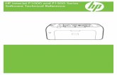 HP LaserJet P1000 and P1500 Series Software Technical ...h10032. · Table of contents 1 Purpose and scope Introduction ..... 1