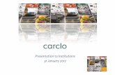 Presentation to Institutions 31 January 2017 - Carclo plc · Technical Plastics –Success factors • Market size-Global injection moulding market -$200 billion (CAGR -5.1%)-Medical