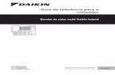 Guia de referência para o utilizador - daikin.eu reference guide... · que as baterias inutilizadas são eliminadas correctamente, está a contribuir para evitar potenciais consequências