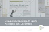 Using Adobe InDesign to Create Accessible PDF Documents · paragraph styles to style multiple paragraphs opyright 2019 rater raphics C. No content may be reproduced or altered in