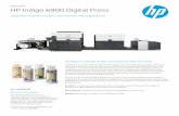 HP Indigo 6900 Digital Press · to seize this amazing growth opportunity by enabling them to print anything, in the most productive manner, and at the highest quality. Introducing