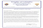 Knights of Columbusuknight.org/Councils/Knights Newsletter Template - November 17.pdf · Dark overcoats permitted for the cold. Honor Guard needed plus others to carry banners and