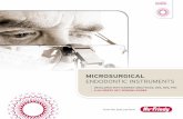 MICROSURGICAL ENDODONTIC INSTRUMENTS - Hu-Friedy · hu-friedy programs microsurgical endodontic instruments developed with marwan abou-rass, dds, mds, ph d a hu-friedy key opinion