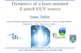 Dynamics of a laser-assisted Z-pinch EUV source · Shiasta Zeb, Inam Mirza, Mubarak Mujawar, Tony Donnelly, James Lunney University College Dublin Elaine Long, Niall Kennedy, Girum