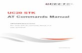 UC20 STK AT Commands Manual - cika.com · UMTS/HSPA Module Series UC20 STK AT Commands Manual UC20_STK_AT_Commands_Manual Confidential / Released 2 / 39